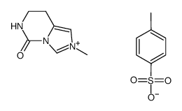 2-methyl-5-oxo-5,6,7,8-tetrahydroimidazo[1,5-c]pyrimidin-2-ium 4-methylbenzenesulfonate Structure