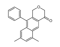 6,8-dimethyl-10-phenyl-1H-benzo[g]isochromen-4-one Structure