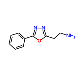 2-(5-phenyl-1,3,4-oxadiazol-2-yl)ethanamine structure