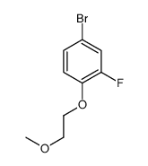 4-Bromo-2-fluoro-1-(2-methoxyethoxy)benzene picture