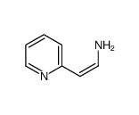 (Z)-2-pyridin-2-ylethenamine结构式