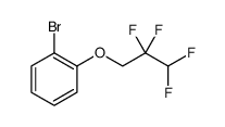 Benzene, 1-bromo-2-(2,2,3,3-tetrafluoropropoxy) Structure