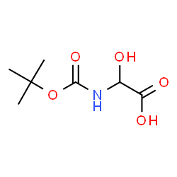 Acetic acid, [[(1,1-dimethylethoxy)carbonyl]amino]hydroxy- (9CI) structure