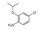 4-chloro-2-(propan-2-yloxy)aniline结构式