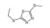 2-ethylsulfanyl-5-methylsulfanyl-1,3,4-thiadiazole Structure