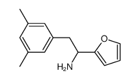 2-(3,5-dimethyl-phenyl)-1-furan-2-yl-ethylamine Structure