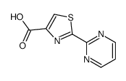 2-pyrimidin-2-yl-1,3-thiazole-4-carboxylic acid structure