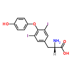 3,5-Diiodo-L-thyronine Structure