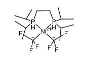 (1,2-bis(diisopropylphosphino)ethane)Ni(trifluoromethyl)2 Structure