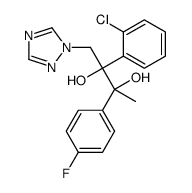 (2R,3R)-2-(2-chlorophenyl)-3-(4-fluorophenyl)-1-(1,2,4-triazol-1-yl)butane-2,3-diol Structure