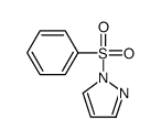 1-(PHENYLSULFONYL)PYRAZOLE Structure