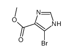 methyl 5-bromo-1H-imidazole-4-carboxylate Structure