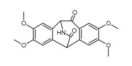 2,3,7,8-tetramethoxy-5,10-dihydro-10,5-azaethano-dibenzo[a,d]cycloheptene-11,13-dione Structure