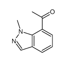 7-乙酰基-1-甲基-1H-吲唑结构式