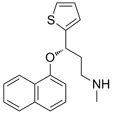 度洛西汀结构式