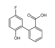 2-(5-fluoro-2-hydroxyphenyl)benzoic acid Structure