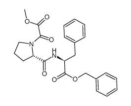 CARBOMETHOXYCARBONYL-PRO-PHE-OBZL结构式