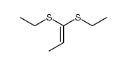 methylketene diethyldithioacetal结构式