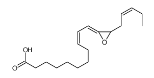 (Z,11Z)-11-[3-[(Z)-pent-2-enyl]oxiran-2-ylidene]undec-9-enoic acid Structure