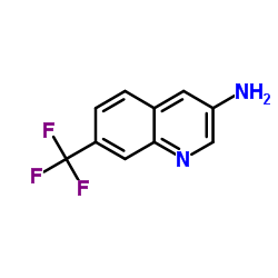 7-(Trifluoromethyl)quinolin-3-amine structure