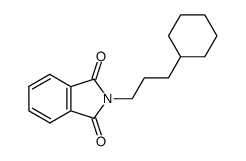 N-[3-cyclohexylprop-1-yl]phthalimide Structure