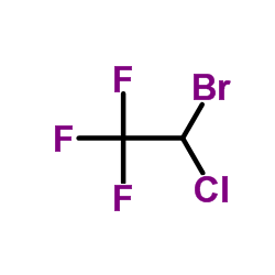 Halothane Structure