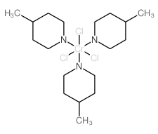 Chromium,trichlorotris(4-methylpyridine)- Structure