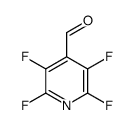 2,3,5,6-Tetrafluoropyridine-4-carboxaldehyde structure