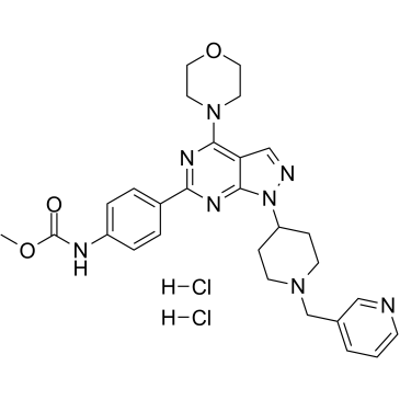 WYE 687 dihydrochloride structure