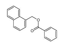 naphthalen-1-ylmethyl benzoate Structure