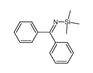 diphenylmethyleneaminotrimethylsilane结构式