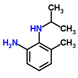 N2-Isopropyl-3-methyl-1,2-benzenediamine Structure