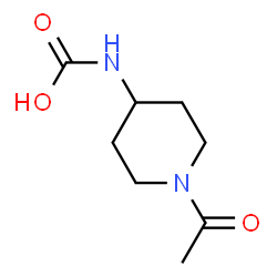 Carbamic acid,(1-acetyl-4-piperidinyl)- (9CI) Structure