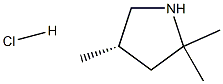 (S)-2,2,4-三甲基吡咯烷盐酸盐结构式