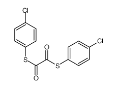 S,S-BIS(4-CHLOROPHENYL) DITHIOOXALATE) Structure