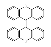 9H-Thioxanthene,9-(9H-thioxanthen-9-ylidene)- Structure