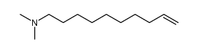 dec-9-enyl-dimethyl-amine结构式