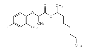 mecoprop-2-octyl ester structure