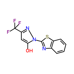 2-Benzothiazol-2-yl-5-trifluoromethyl-2H-pyrazol-3-ol picture