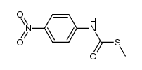 S-methyl 4-nitrophenylcarbamothioate Structure