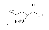 potassium,(2S)-2,4-diamino-4-oxobutanoate Structure