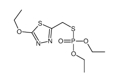 2-(diethoxyphosphorylsulfanylmethyl)-5-ethoxy-1,3,4-thiadiazole Structure