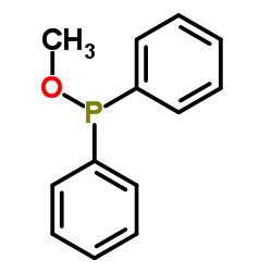 Methyl diphenylphosphinite Structure