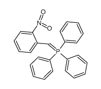 (2-nitrobenzylidene)triphenylphosphorane Structure