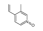 4-ethenyl-3-methyl-1-oxidopyridin-1-ium Structure