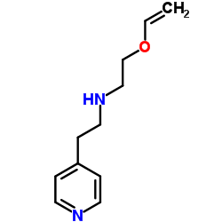 2-(4-Pyridinyl)-N-[2-(vinyloxy)ethyl]ethanamine Structure