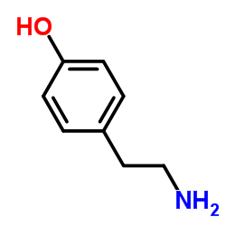 Tyramine Structure