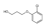 3-(2-chlorophenoxy)-1-propanol structure