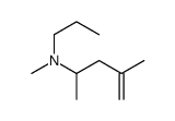 N,4-dimethyl-N-propylpent-4-en-2-amine Structure