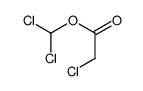 dichloromethyl 2-chloroacetate Structure